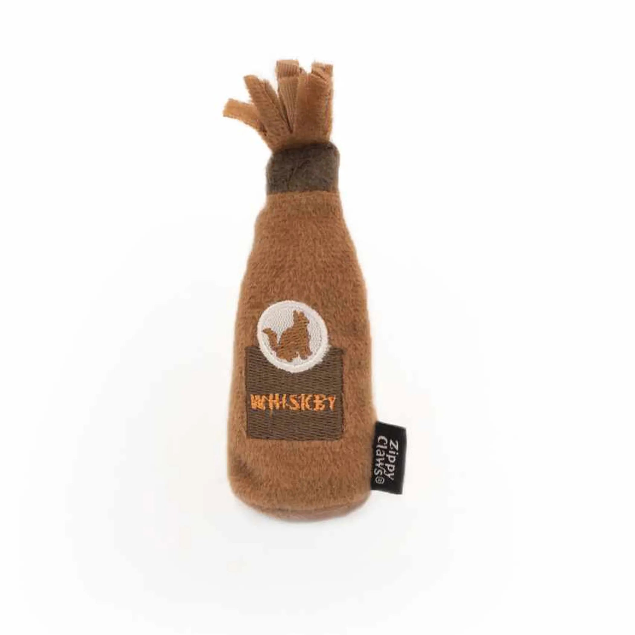 ZippyClaws™ Catnip Crusherz – Plush Catnip Toy- Whiskey